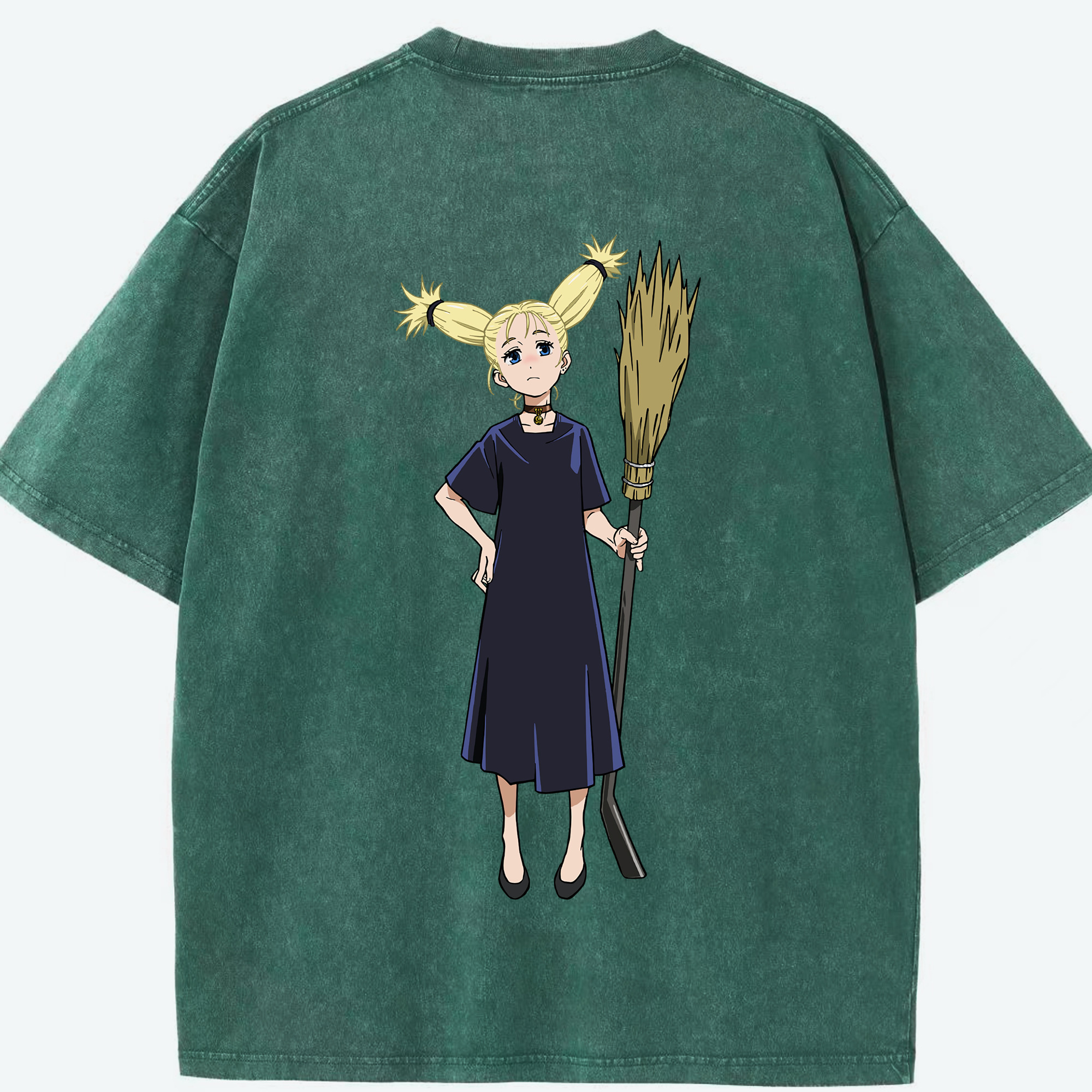 （画像用） 呪術廻戦 Jujutsu Kaisen 綿100% ヴィンテージ風 半袖Tシャツ（背面プリント）